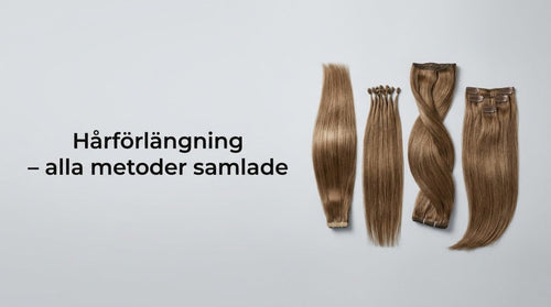 Hårförlängning i Uppsala – alla metoder samlade - Fairwithhair