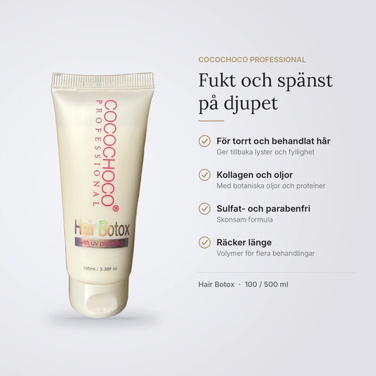 Cocochoco Hair Botox – fukt och spänst för torrt och behandlat hår