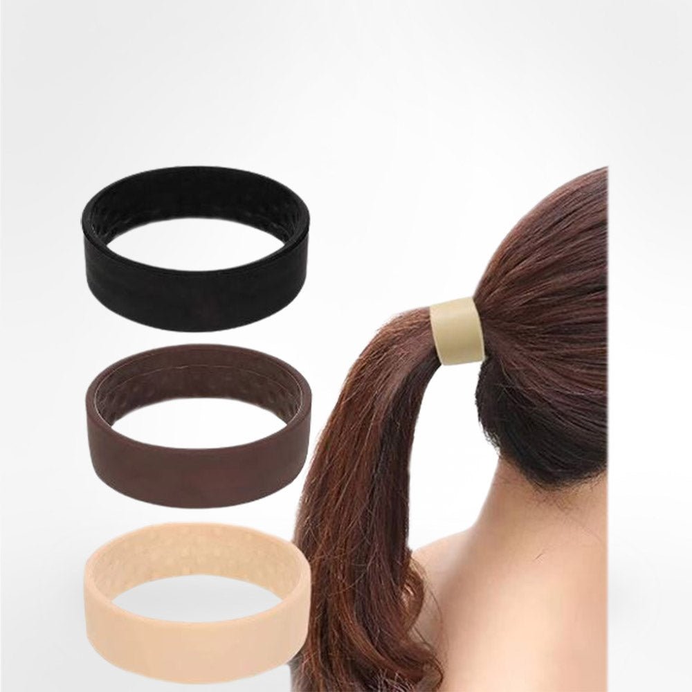 Elastisk Silikon Ponytail - Fairwithhair