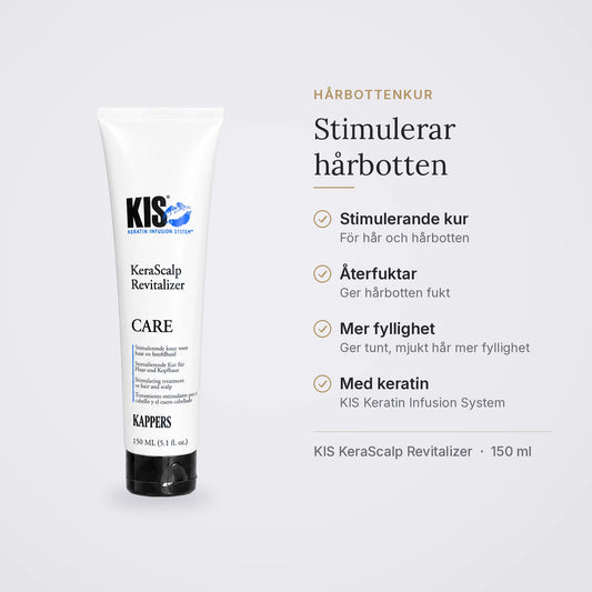 KIS KeraScalp Revitalizer: stimulerande och återfuktande kur för hårbotten, ger tunt hår mer fyllighet