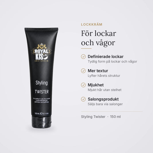KIS Styling Twister Lockkräm: definierade lockar, mer textur, mjukhet, salongsprodukt