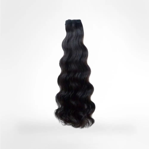 Luxury Double Drawn Hårträns (Hair Weft) – Vågig