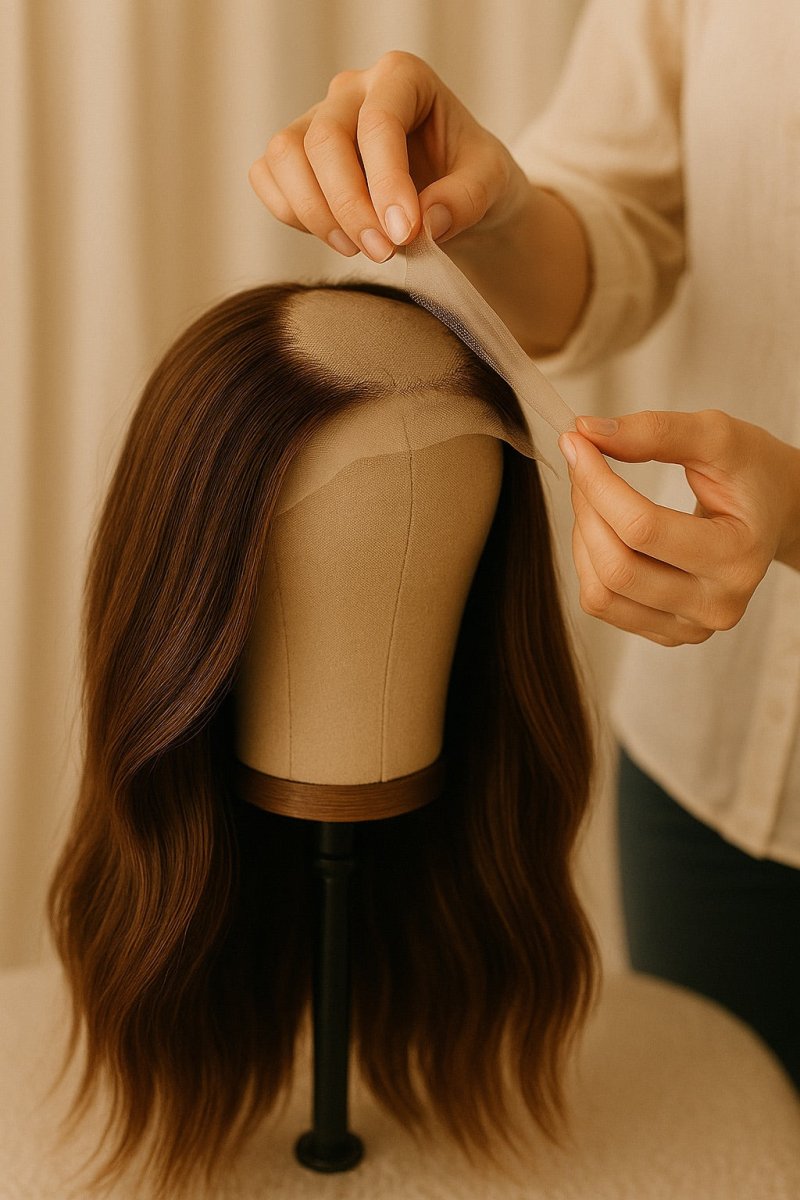 Reparera Peruk Äkta hår - Fairwithhair