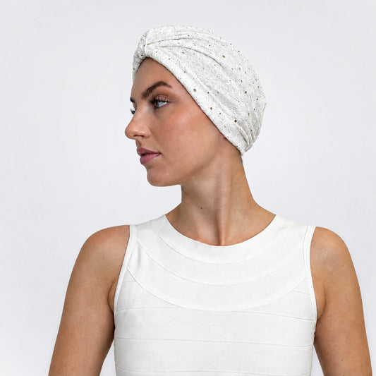 Turban Christine – vit