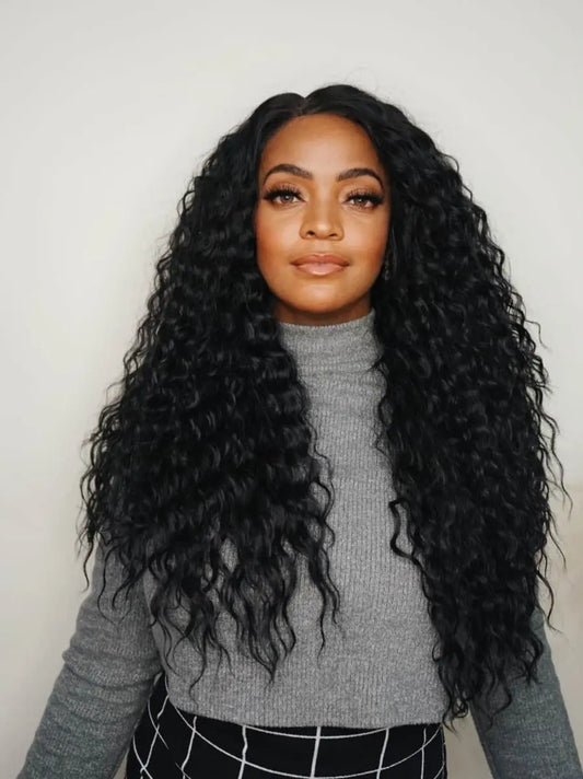Zendaya Värmetålig Syntetperuk – T-Lace