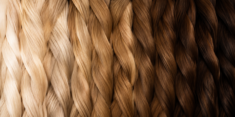 Guiden till ombre balayage och andra färger i löshår