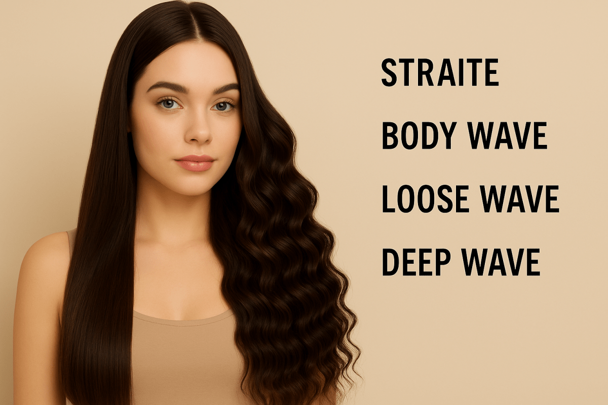 Så väljer du rätt textur för hårförlängning - Fairwithhair