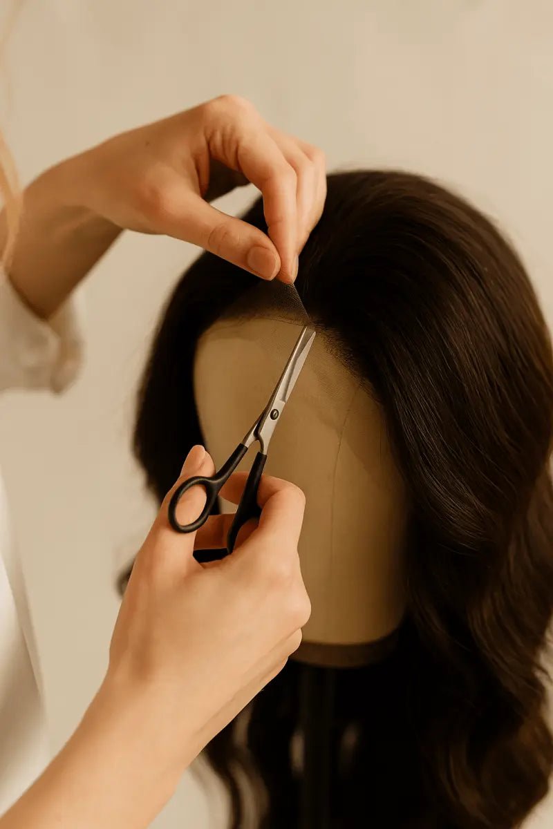 Så går en perukutprovning till hos oss - Fairwithhair
