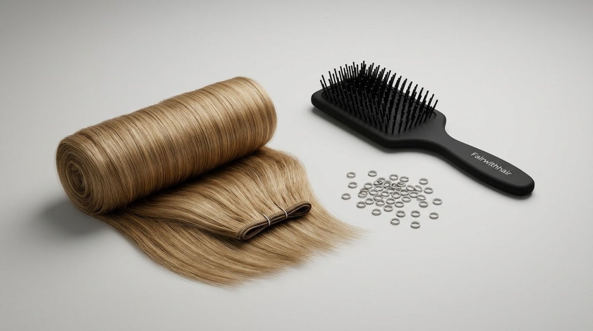 Vanliga misstag med hair weft och microträns - Fairwithhair