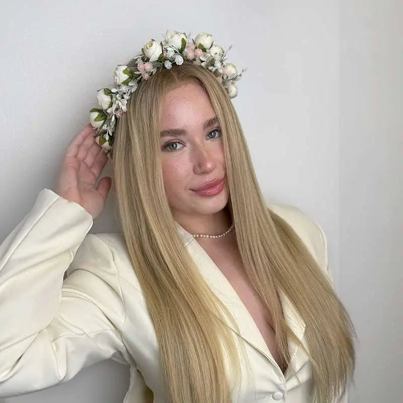 Blomkrans hår - Hårkransar - Fairwithhair