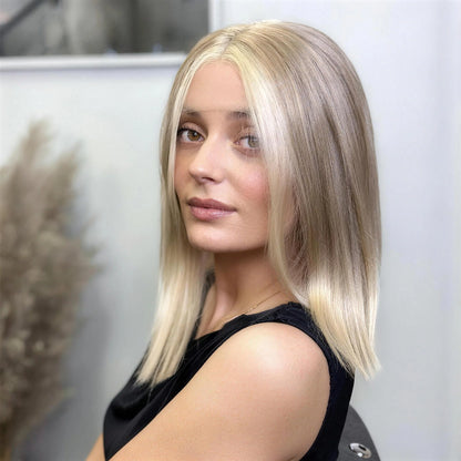 Zooey Vegan Syntetisk Peruk – Lace Front – Scandinavian blond