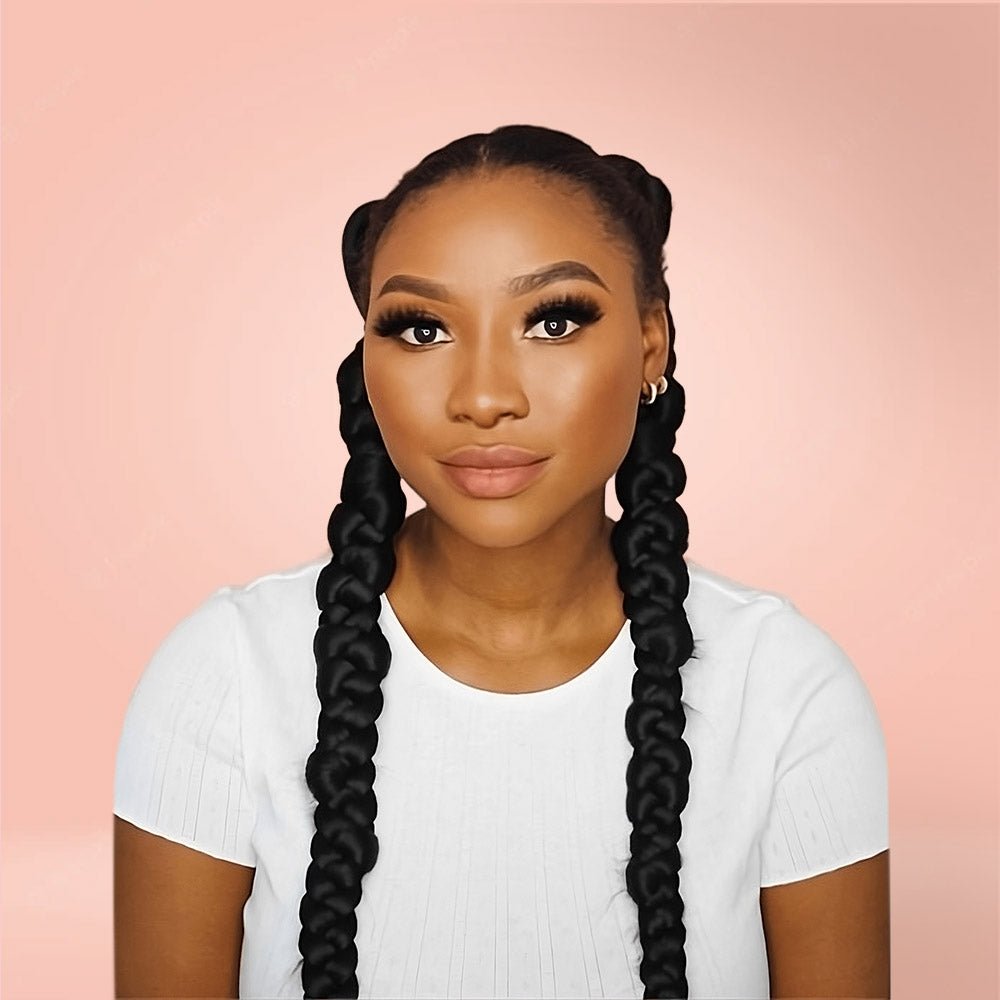 2 Boxbraids Ponytail - Fairwithhair