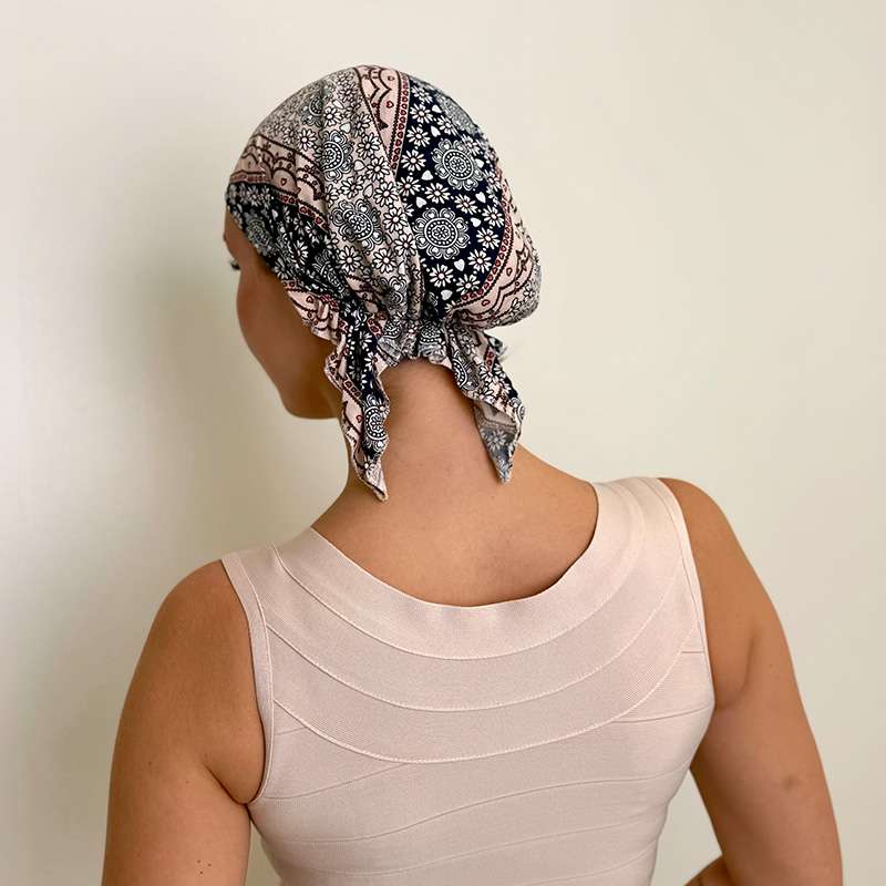 Turban Spirit – mjuk heltäckande huvudbonad