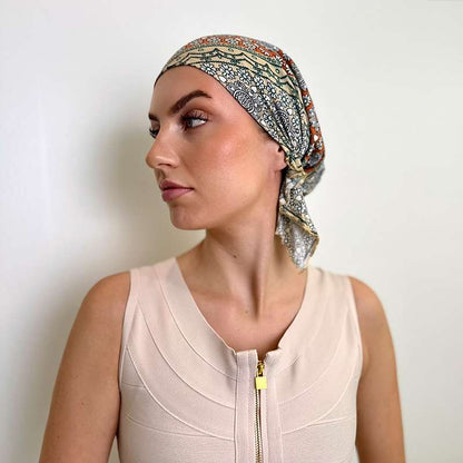 Turban Spirit – mjuk heltäckande huvudbonad