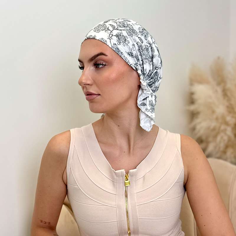 Turban Spirit – mjuk heltäckande huvudbonad