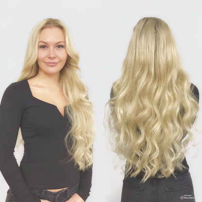 Boka Keratin Isättning (eget hår)