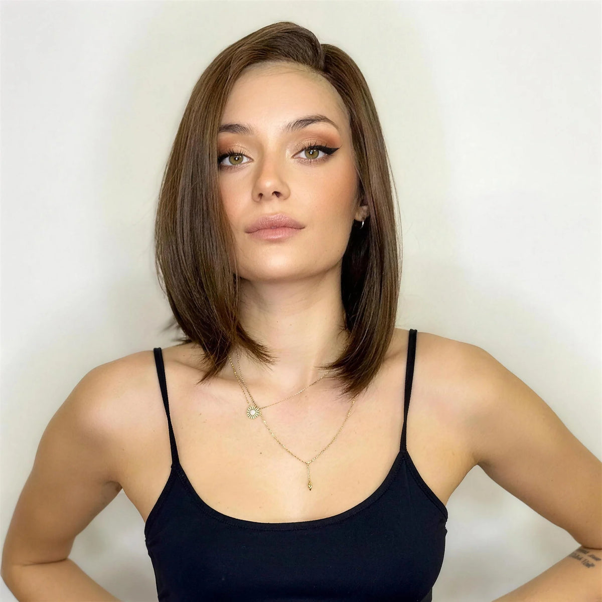 Zooey Vegan Syntetisk Peruk – Lace Front – 2