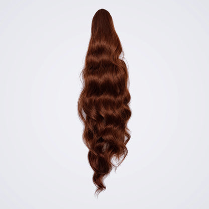 Vegan Ponytail – Volym Vågig