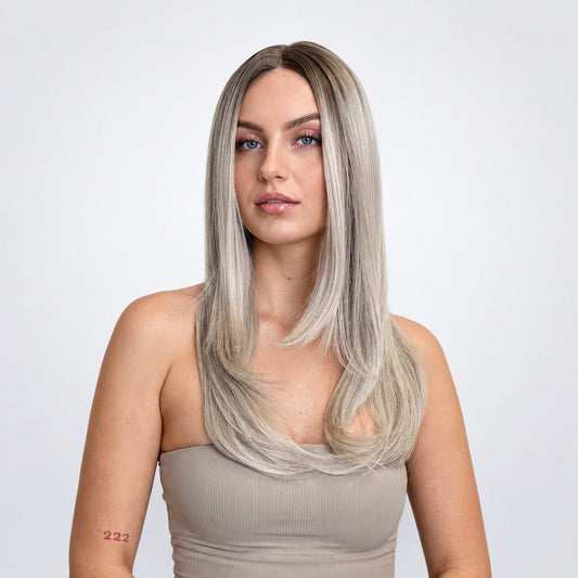 Alva Vegan Syntetisk Peruk – Mono Part, Ash Blonde