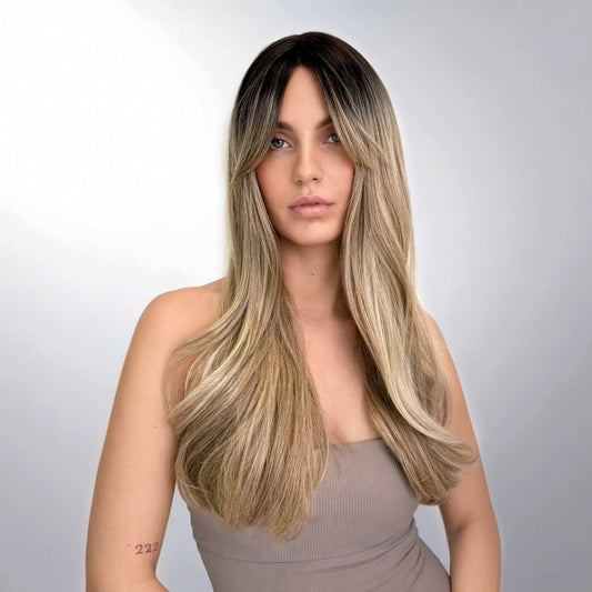 Amber Medicinsk Syntet peruk – Lace Front Mono-Top Peruk - Fairwithhair