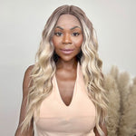 Angel - Värmetålig Syntetisk T - Lace Peruk - 45cm - Fairwithhair