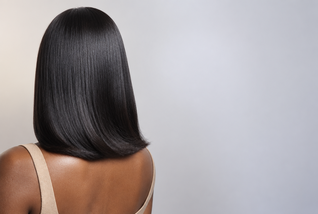 Afro rakpermanent – slätt och rakt afrohår