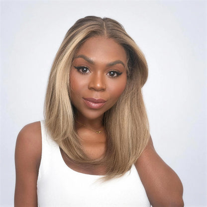 Belle Lace Front Plus – äkta hår peruk