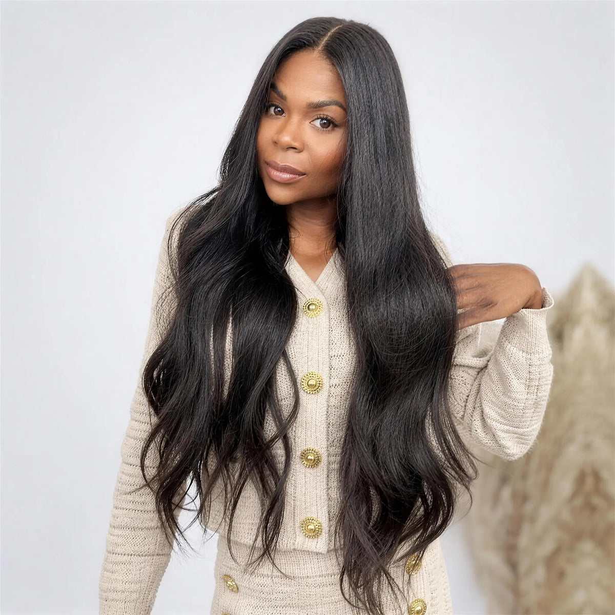 Belle Lace Front Plus – 1B Natural Black
