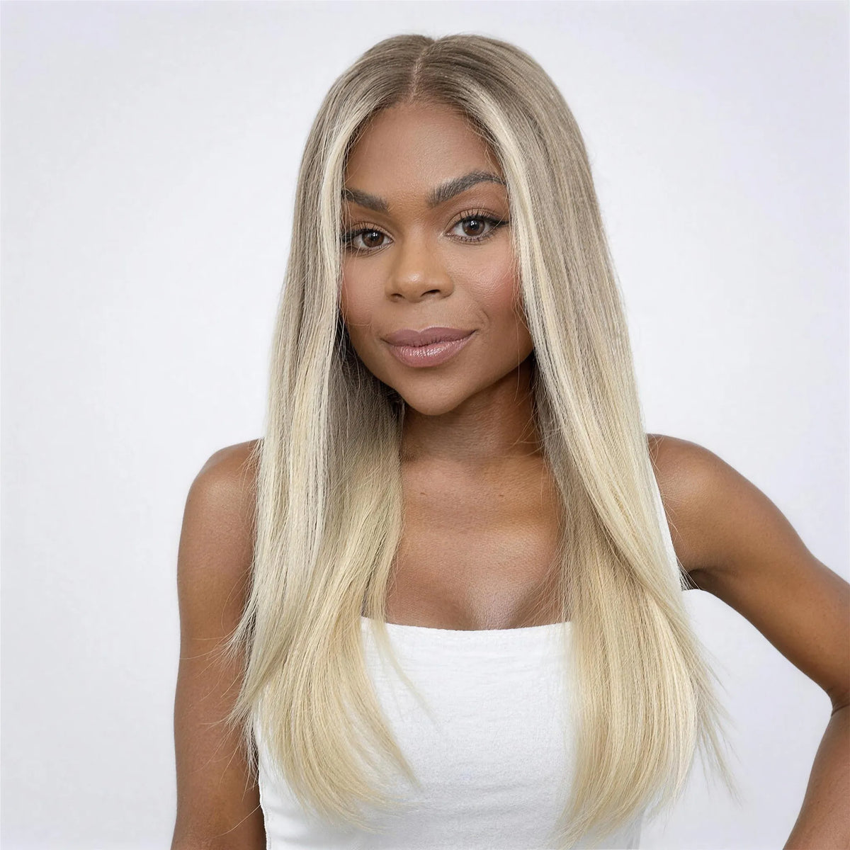 Belle Lace Front Plus – äkta hår peruk