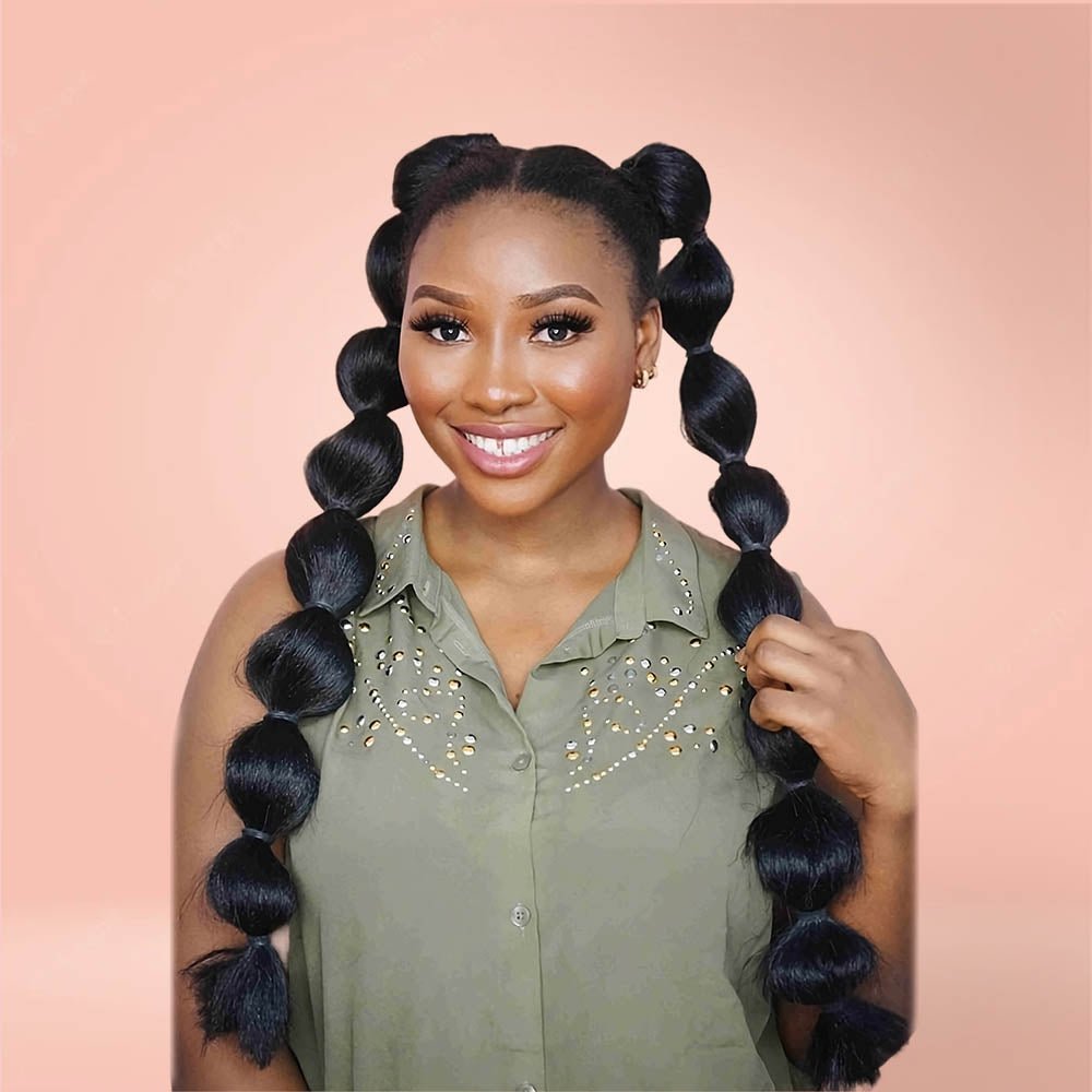 Bubble Tail Ponytail - 60 cm - Fairwithhair