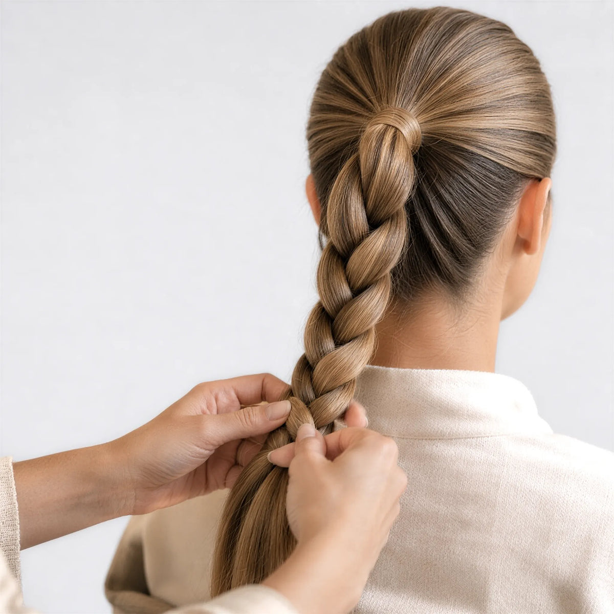 Boka Ponytail fläta