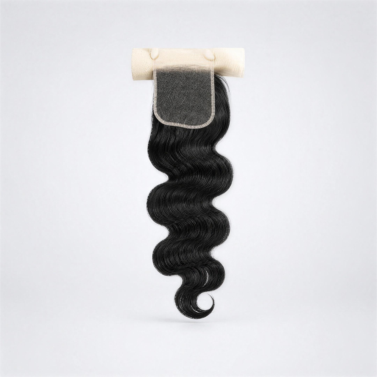 Classic Lace Closure – Rak & Vågig – textur Vågig, färg 1B