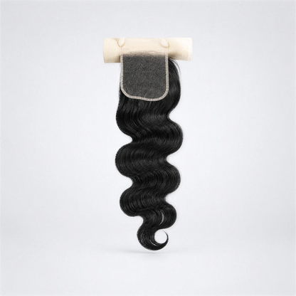 Classic Lace Closure – Rak & Vågig – textur Vågig, färg 1B