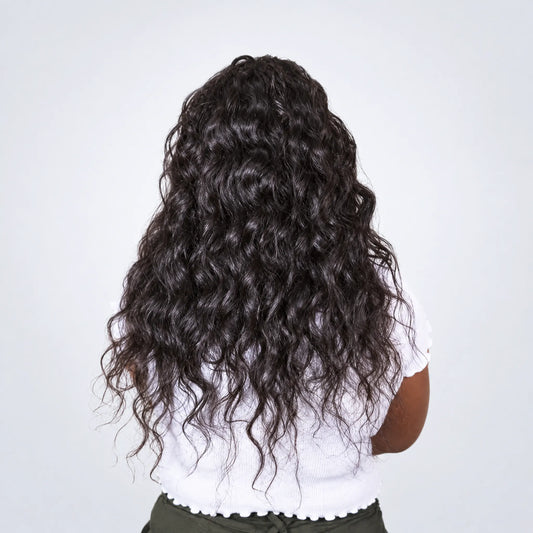 Classic Peruk Äkta Hår – Lockig, Lace Front