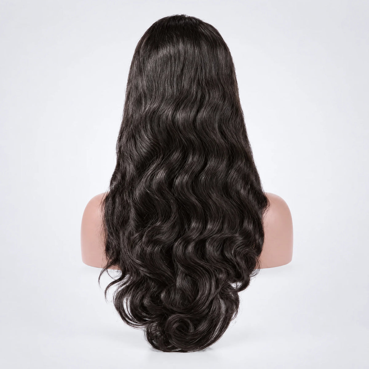 Classic Peruk Äkta Hår – Vågig, Lace Frontal