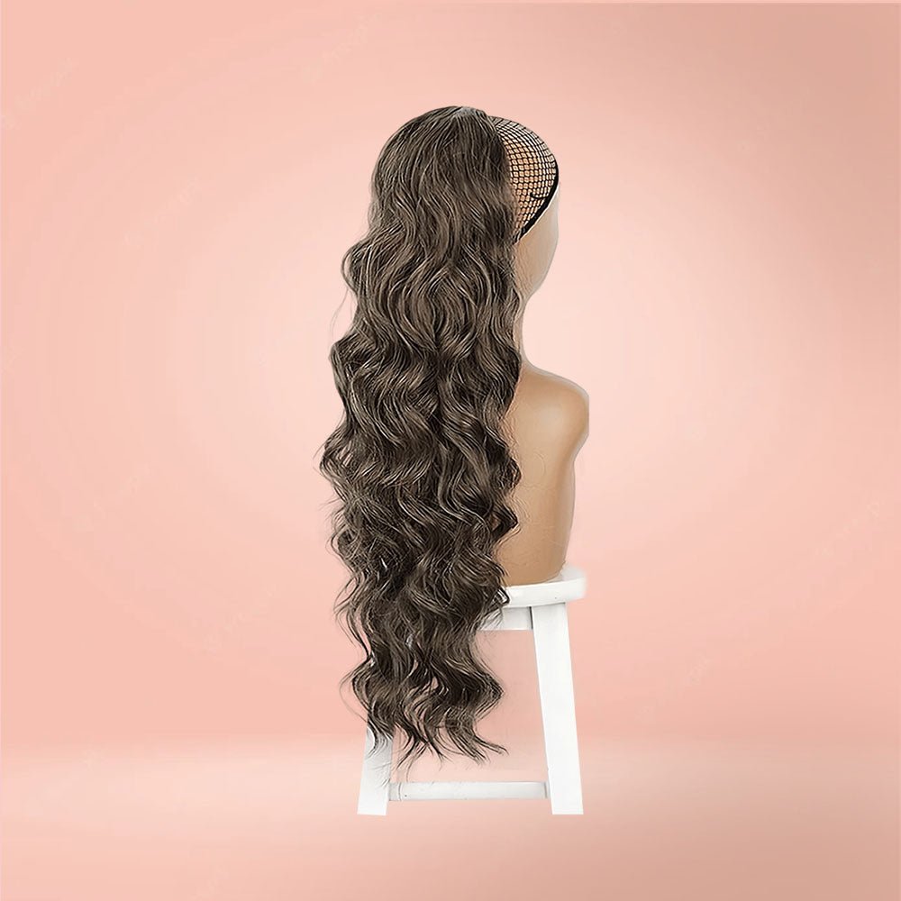 Doll Hair Ponytail Vågig - 60cm - Värmetålig - Fairwithhair