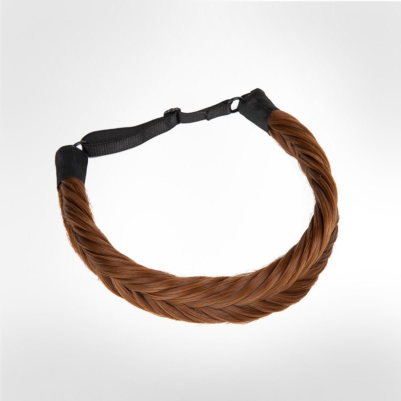 Flätad elastiskt Hårband - Fairwithhair