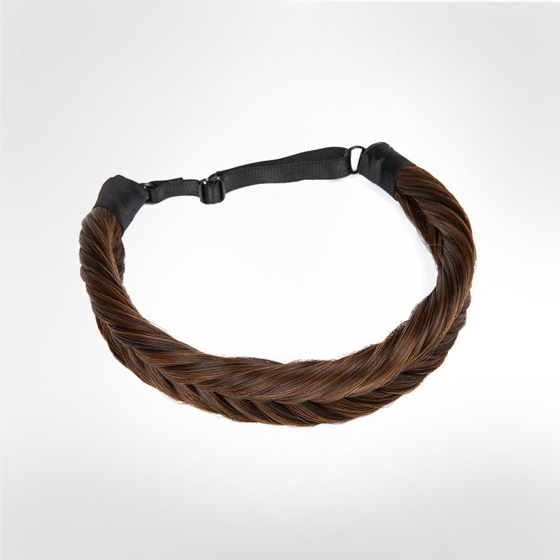 Flätad elastiskt Hårband - Fairwithhair