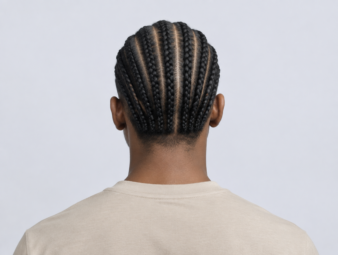 Herrflätor – cornrows för killar och män