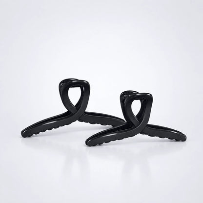 Hårklämma Stilren i färgen 1 Jet Black, L och XL tillsammans