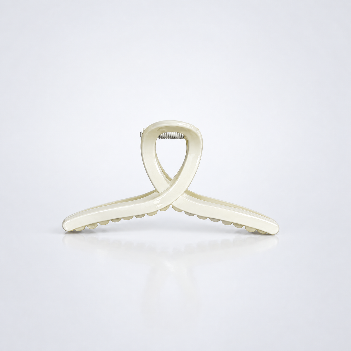 Hårklämma Stilren i Beige