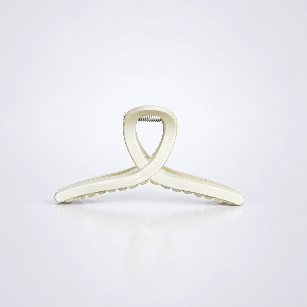 Hårklämma Stilren i färgen Beige