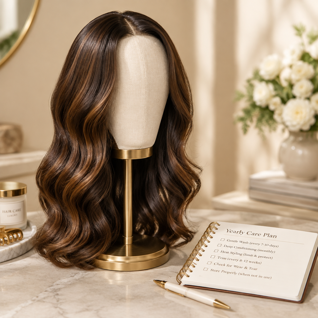 Serviceavtal peruk, ett år - Fairwithhair