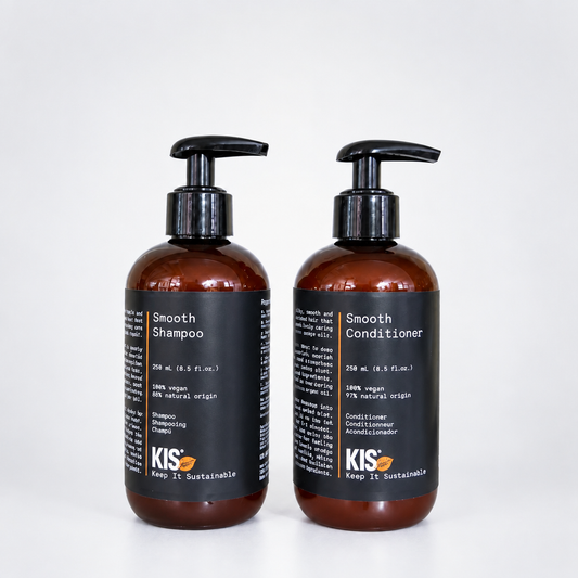 KIS Green Smooth Schampo och Conditioner – vegan