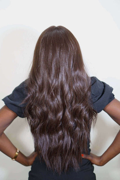 Molly heat resistant synthetic wig T lace 50 cm