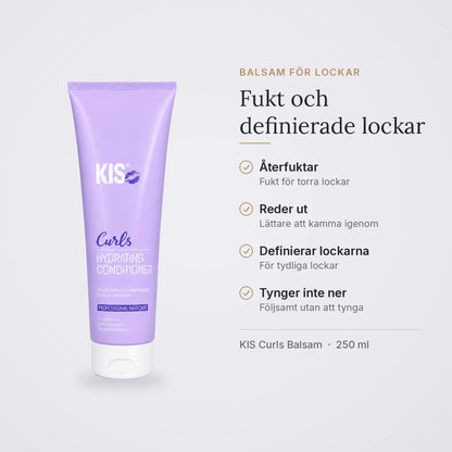 KIS Curls Balsam: återfuktar, reder ut och definierar lockarna utan att tynga