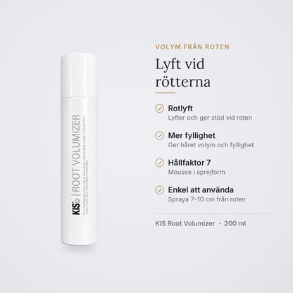 KIS Root Volumizer: lyft vid rötterna, mer volym och fyllighet, hållfaktor 7