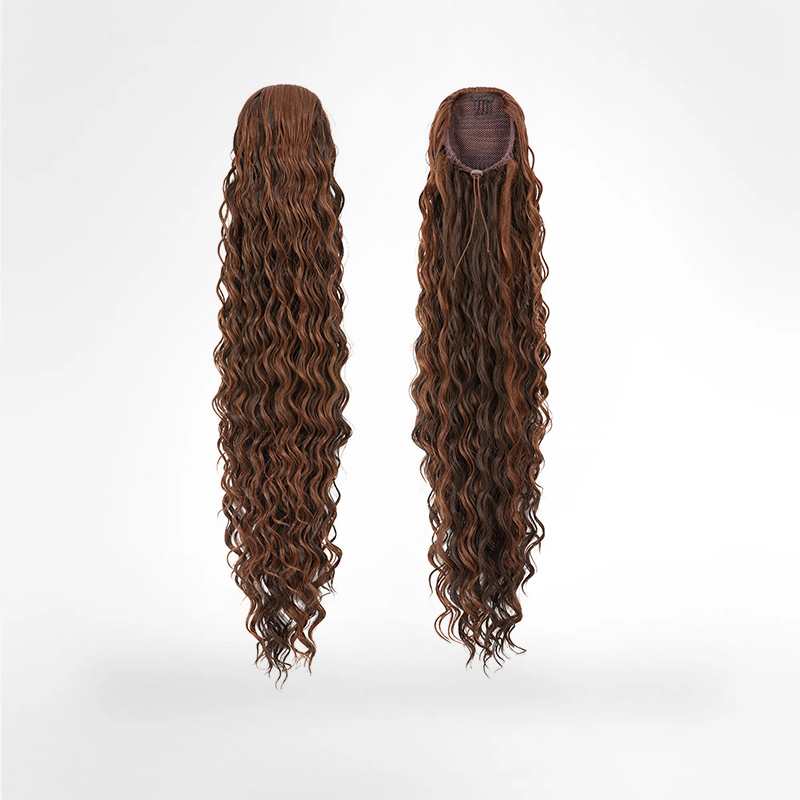 Lockig Hästsvans Syntetisk Ponytail - Fairwithhair