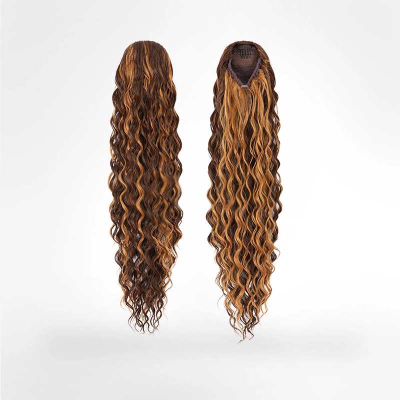 Lockig Hästsvans Syntetisk Ponytail - Fairwithhair