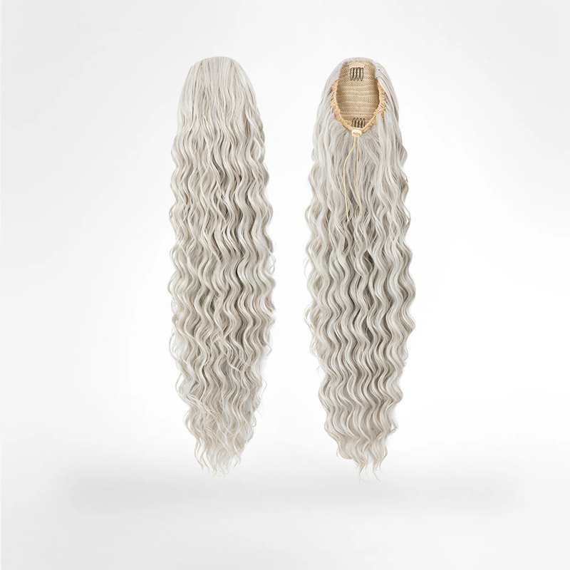 Lockig Hästsvans Syntetisk Ponytail - Fairwithhair